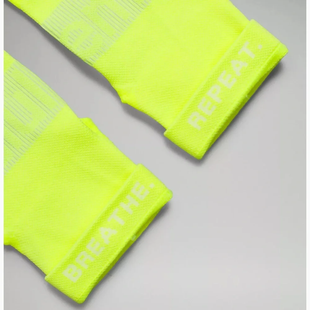 Lululemon Power Stride Ankle Sock - Highlight Yellow